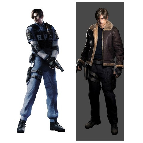 Дакимакура 180 х 60 см Леон Кеннеді Резидент 4 Leon kennedy Resident Evil 4 Подушка + наволочка двостороння, фото 1
