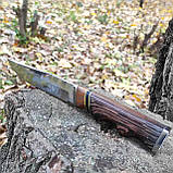 Ніж фіксований Тигр, 65х13, палісандр, фото 3