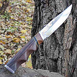 Ніж фіксований Тигр, 65х13, палісандр, фото 5