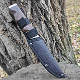 Ніж фіксований Тигр, 65х13, палісандр, фото 6