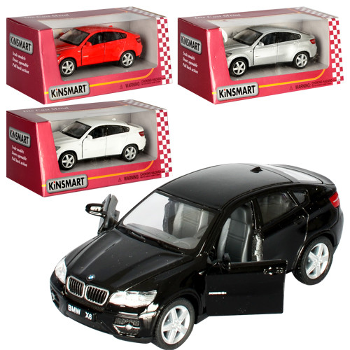 Модель джип BMW X6 5"" KT5336W метал.інерц.відкр.дв.4кол.кор./96/