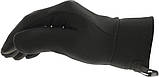Чорні зимові рукавички Mechanix ColdWork Base Layer Black Для військових з матеріалу SoftShell, фото 4