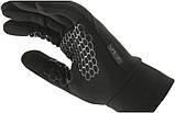 Чорні зимові рукавички Mechanix ColdWork Base Layer Black Для військових з матеріалу SoftShell, фото 6