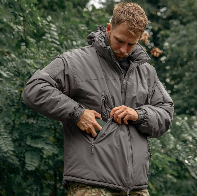 Куртка Helikon-Tex LEVEL 7 CLIMASHIELD APEX 100G Shadow Grey