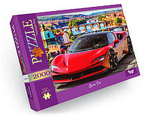 Пазлі 2000 ялинок. с.1 No10 "Спортивна Машина" Danko Toys