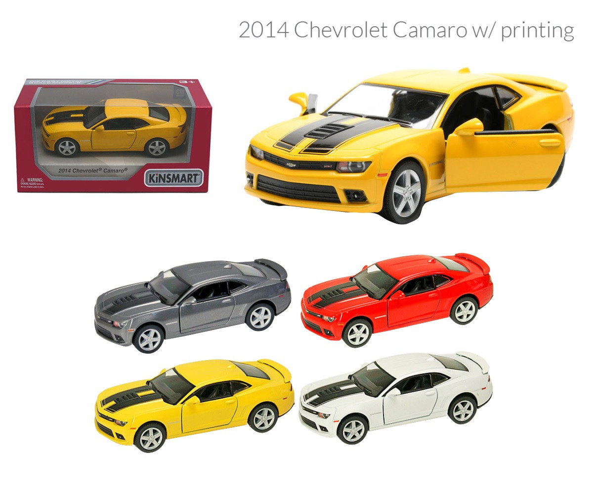 Модель легкова CHEVROLET CAMARO (2014) 5"" KT5383FW метал.інерц.відкр.дв.кор./96/
