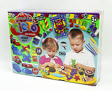 Набір творчості "Тісто для ліпки "Master Do" ЛЮКС 18 кольорів укр (5) Danko Toys