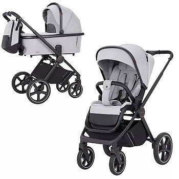 Універсальна коляска 2в1 CARRELLO Ultimo CRL-6518 Arctic Grey Сіра