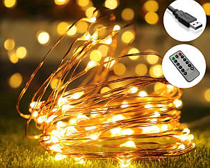 Гірлянда Роса USB, з пультом 3 м, 800 led, 20 смужок, фото 1