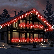 Гірлянда Професійна вулична нитка 100 led, фото 6