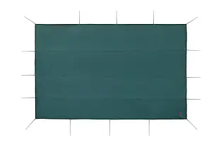 Тент туристичний Tramp 4х6 м з розтяжками і чохлом, зелений