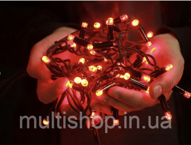 Гірлянда Професійна вулична нитка 100 led