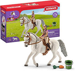 Ігровий набір Schleich Horse club Наїздниця з конем породи Ліпіцанер 41433