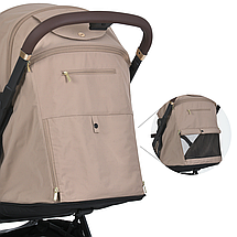 Прогулянковий візок дитячий EL CAMINO BEYA ME 1127-G Beige Бежева, фото 4