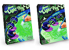 Набір креативної творчості "NEON LIGHT PEN" укр. (10) Danko Toys