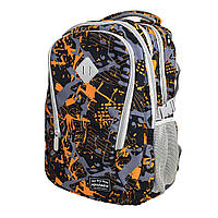 Рюкзак молодий."Abstraction""Joypack"44*30*18см,4відд.,ж. спіна,орган-р., відд/ноут, відв/наушн.,сві
