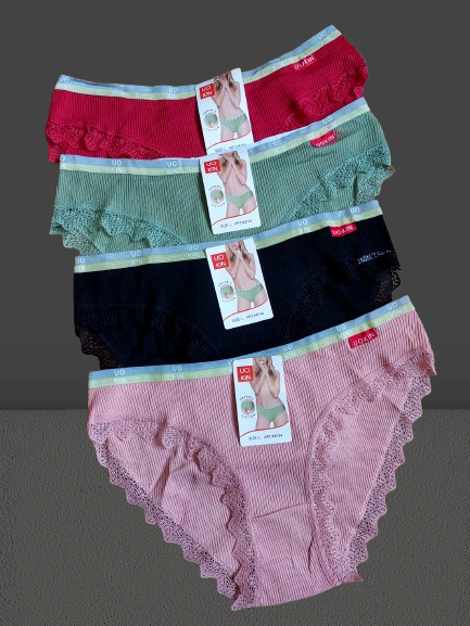 Плавки труси жіночі бавовна стрейч №8744 р.42-44 46 48. Від 6 шт по 29грн., фото 1