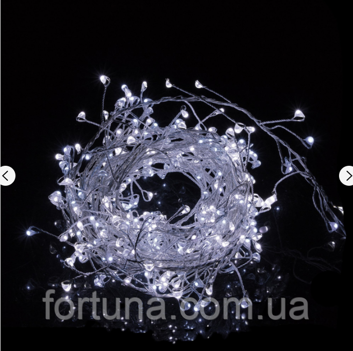 Гірлянда Роса Мішура USB, з пультом 40 м, 1000 led