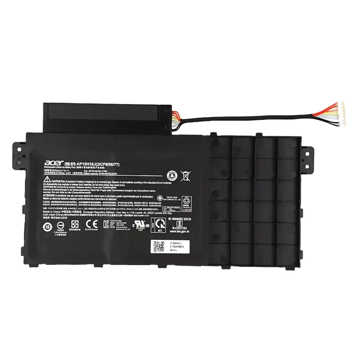 Оригінальна акумуляторна батарея до ноутбука Acer Spin SP314-53 - AP18H18J