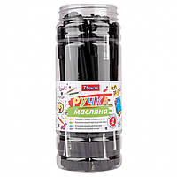 Ручка 1Вересня кульк/масл "Amazik" чорна 30 шт./уп.