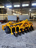Борона дискова навісна ДБГ-2,4 "Гермес" ширина 2,4 м. Діаметр диска 660 мм (66 см), фото 3