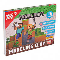 Пластилін Yes, 16 кол., 320г "Minecraft"