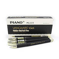 Ручка гелева "Piano" "Vanguard" 0,5мм, чорна, ціна за 12 шт. //