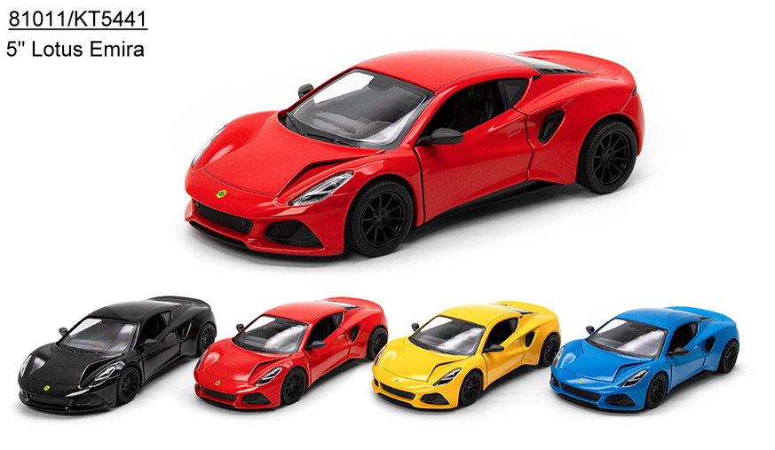 Модель легкова LOTUS EMIRA 5"" KT5441W метал.інерц.відкр.дв.4кол.кор./96/