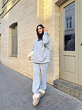 Жіночий теплий спортивний костюм великого розміру Розміри: 48-50, 52-54, 56-60, фото 3