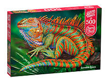 Пазли CherryPazzi 500 "Неймовірна ігуана" 34,5x50 см