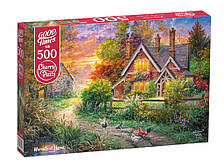 Пазли CherryPazzi 500 "Тепло будинку" 34,5x50 см