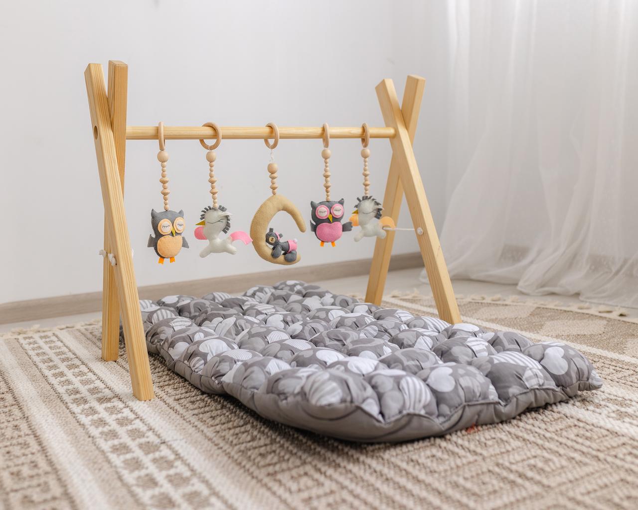 Мобіль дитячий підлоговий Солодкі сни з матрациком Love me