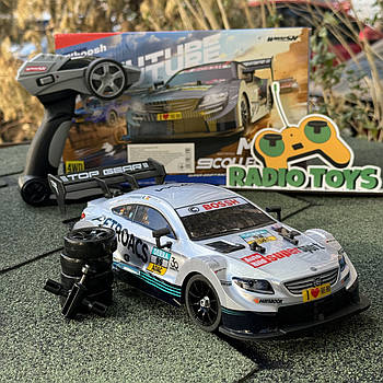 Дрифт машинка на радіоуправлінні Mercedes AMG C63 Silver - 30 км/год | Машинки для дрифту на пульті управління Дрифт машина