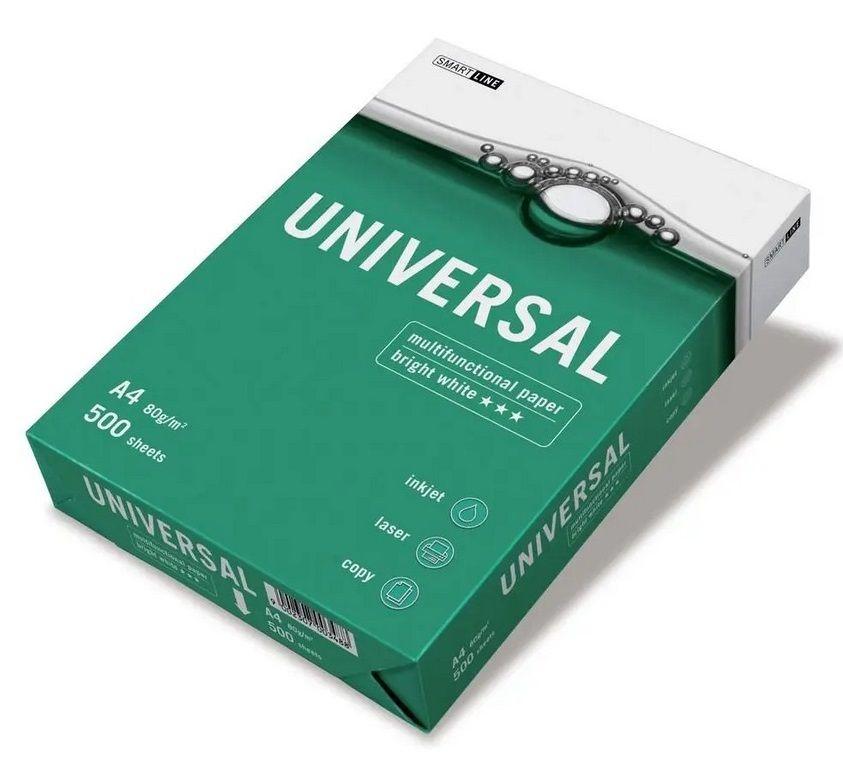 Папір А4 500арк.  SMARTLINE Universal  (Mondi)  80 г/м.кв., фото 1