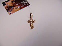 Хрестик золотий, вага 0,95 г Новий