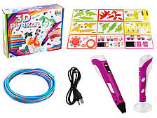 Ручка 3D "4FUN Game Club", USB кабель живлення, в кор. /12-2/