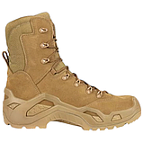 Тактичні черевики берці високі всесезонні LOWA Z-8S GTX TF Coyote OP, фото 4