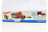 Вантажівка-пускач Hot Wheels для базових машинок (тягач і 3 машинки), фото 2