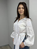 "Білий оксамит"сорочка ручної роботи, фото 2