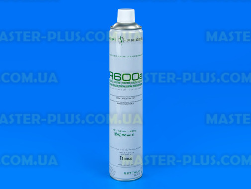 Фреон R600a 750ml для холодильника - ефективний холодоагент, білий балон