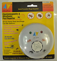 Відлякувач гризунів (мурах тарганів павуків) ZF-830E ультразвуковий