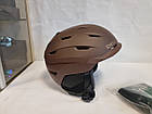 Гірськолижний шолом жіночий Smith Liberty MIPS Helmet Matte Metallic Sepia Large (59-63cm), фото 6