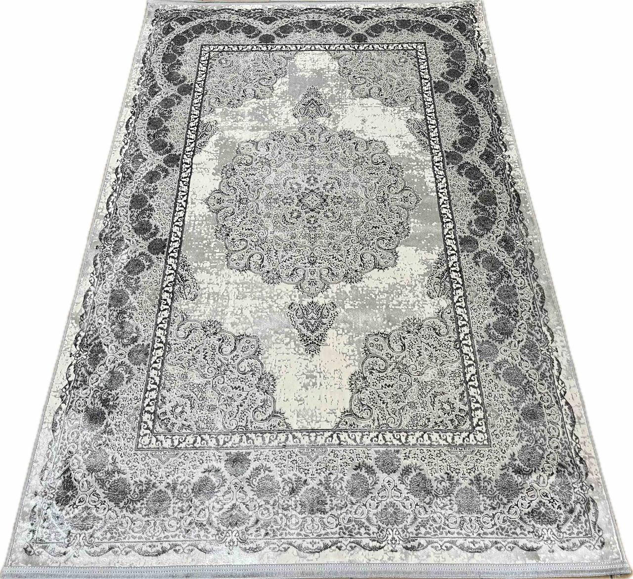 Класичний килим високої щільності HELEN 1943B CREAM-GREY