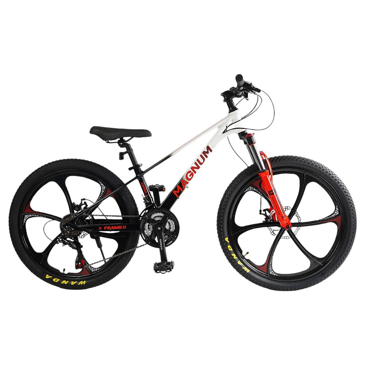 Велосипед спортивний Corso Magnum (рама 11", швидкість 21, збірка 75%, колеса 24") MN-24255