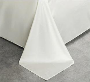 Простирадло 145х215см сатин Ярослав №4 молочний, фото 1