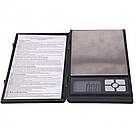 Ваги ювелірні NOTEBOOK SERIES, до 500г / Електронні високоточні ваги / Кишенькові ваги з підсвічуванням, фото 3