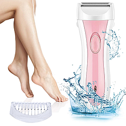 Тример жіночий бездротовий, GM-3073, 3Вт / Електробритва для ніг / Електробритва для ніг