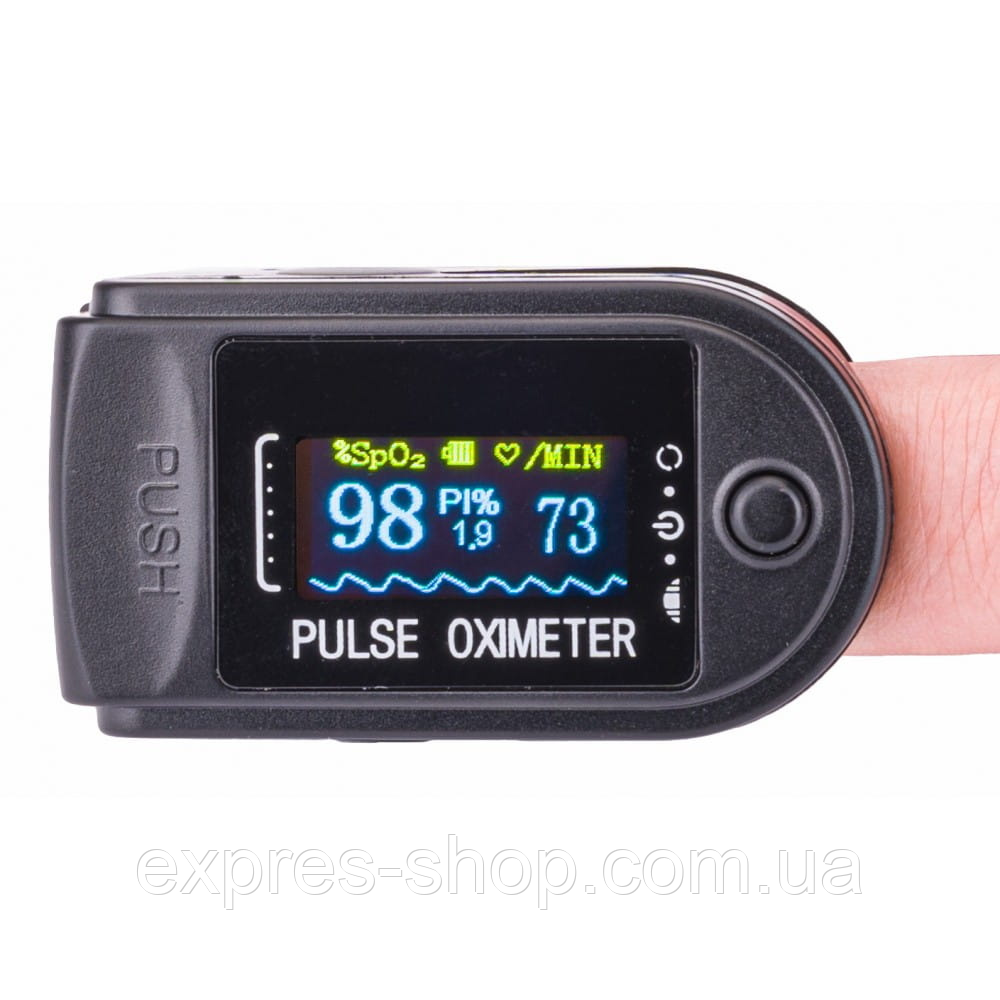Вимірювач пульсу та кисню в крові TFT на палець SP2 / Електронний пульсоксиметр / Пульсометр, фото 1