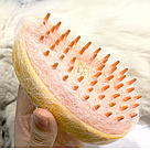 Парова щітка для вичісування шерсті + Подарунок Іграшка м'яч PetGravity / Масажна щітка від шерсті з паром, фото 2