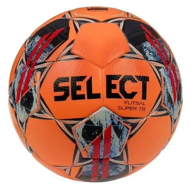 М'яч для футзала SELECT Futsal Super TB Fifa v22 помаранчево-червоний